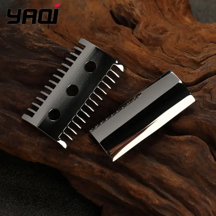 Vente Flash 2026 ! Tête de rasoir de sécurité Yaqi Lex en acier inoxydable poli doux pour accessoires de rasage