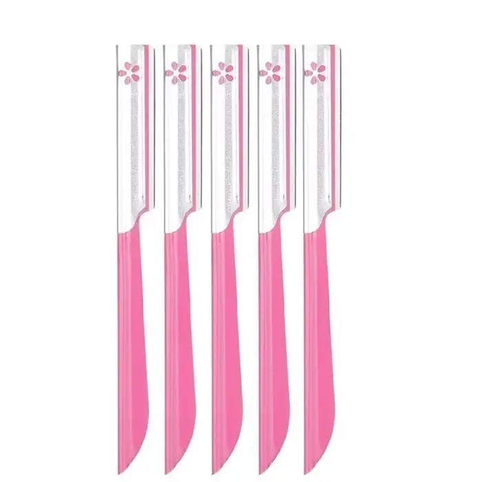 Lot de 5 Kits d'Épilation des Sourcils pour Femmes – Outil de Maquillage et de Beauté pour l'Épilati