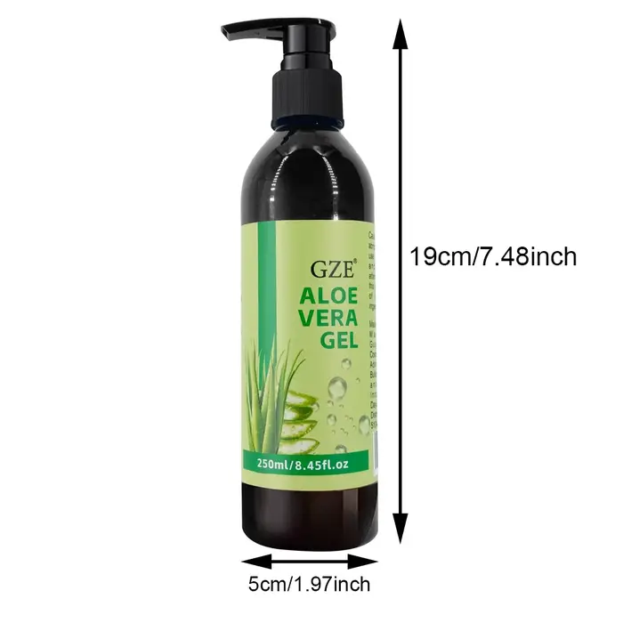 Le gel d'aloe vera GZE améliore la vitalité de la peau