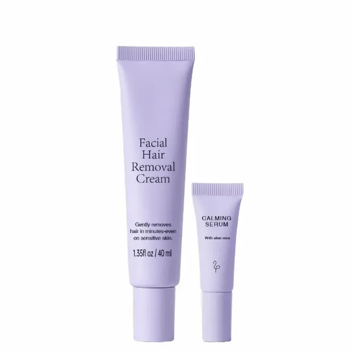 Crème d'épilation du visage Non irritante, lissante, épilation rapide, inhibiteur de cheveux, avec E