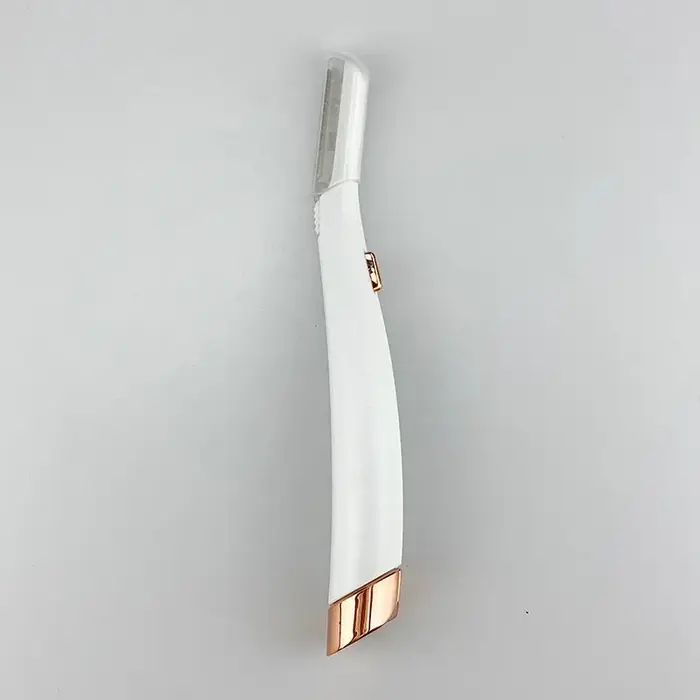 Tondeuse à sourcils électrique avec lumière LED