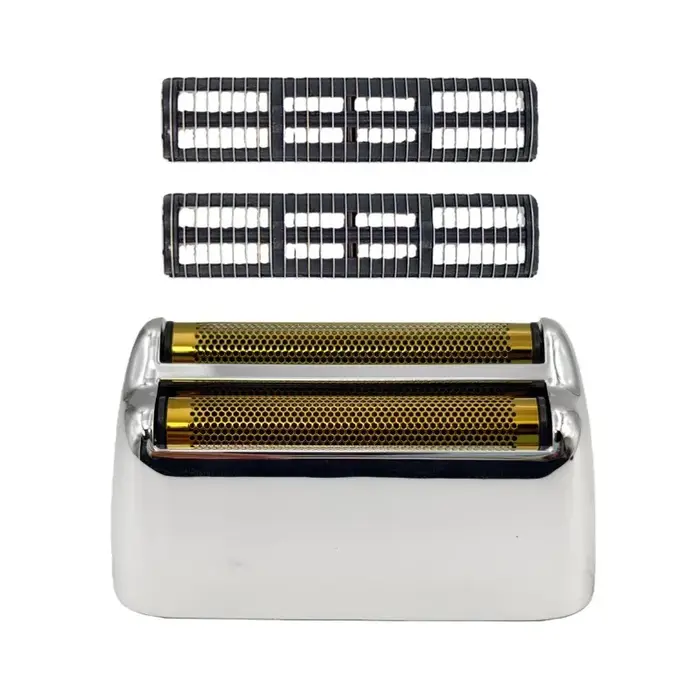 Tête de rasoir de rechange en acier inoxydable double