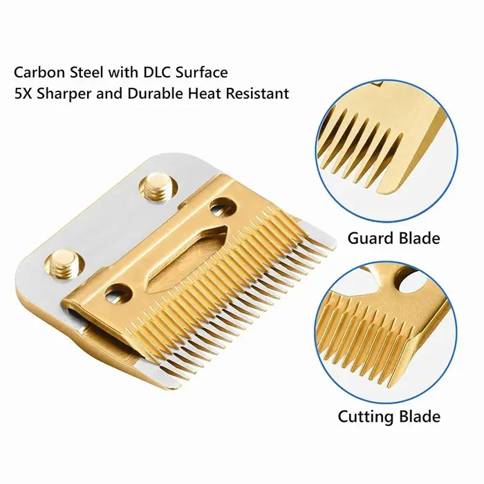 Lames de rechange professionnelles en titane pour les modèles BaByliss PRO Barberology FX870/FXF880/FX810/FX825/FX673