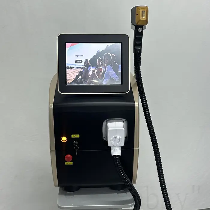Épilateur laser diode professionnel puissant 5000W Alexandrite Ice Platinum