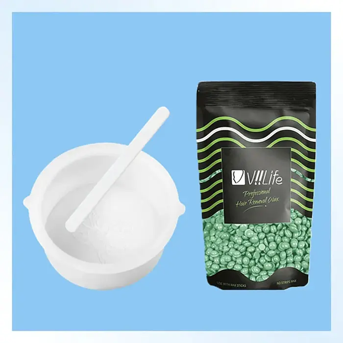 Bol en silicone pour cire, bol en silicone pour chauffe-cire, pot à cire antiadhésif, bol à cire réu
