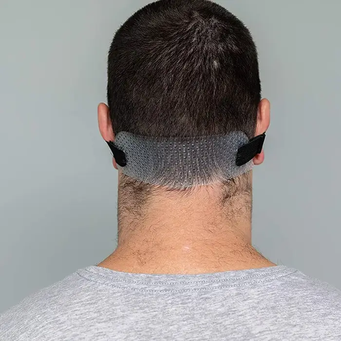Gabarit de rasage à encolure réglable et Guide de coupe de cheveux, bricolage mains libres, coupe et