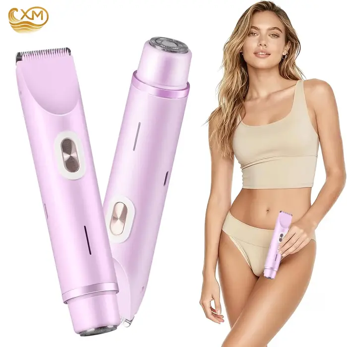 Rasoir électrique pour femmes à double tête