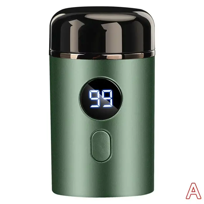Mini rasoir électrique pour homme, rasoir à double usage sec et humide, rasoir rechargeable pour voi