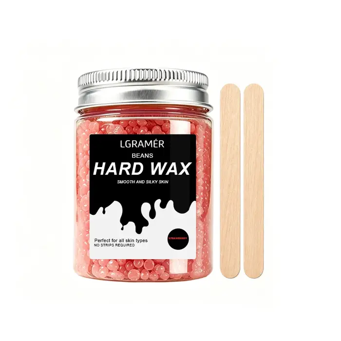 Perles de cire dépilatoire solides parfumées variées, 80g/380g. Cire au miel pour l'épilation. Cire 