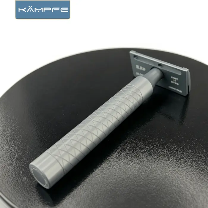 Rasoir de sécurité manuel en alliage d'aluminium usiné CNC KAMPFE GEM