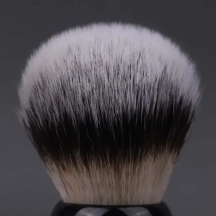 YAQI – brosse de rasage en poils synthétiques émeraude de nuit pour hommes, manche en résine, 26mm