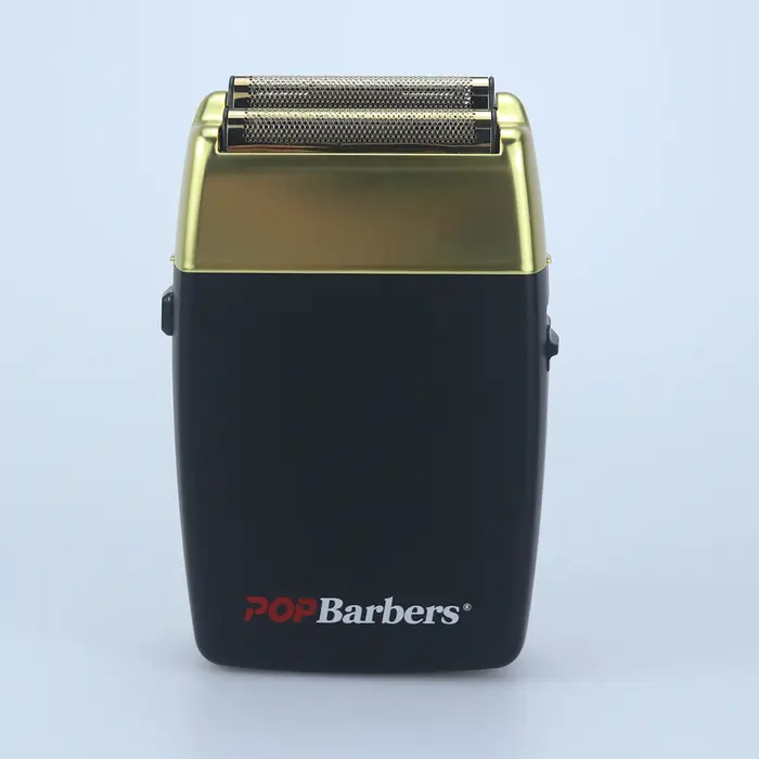 Rasoir professionnel pour barbier 11000 tr/min 7W Double lame de rasage électrique pour hommes Pop Barbers