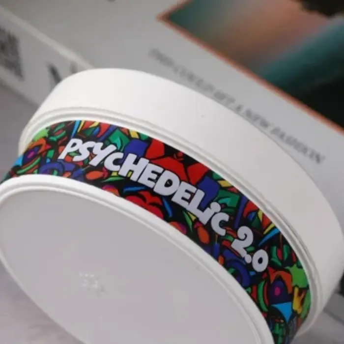 Savon à raser artisanal YAQI Psychedelic 2.0 170g pour hommes - Outil de soin de la barbe hydratant et apaisant fait main