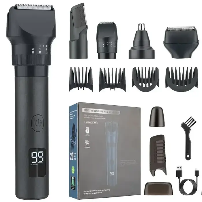 Tondeuse à barbe et tondeuses à cheveux électriques professionnelles pour hommes