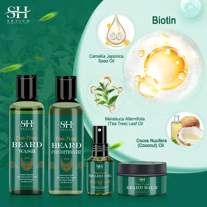 Kit de croissance de barbe pour hommes