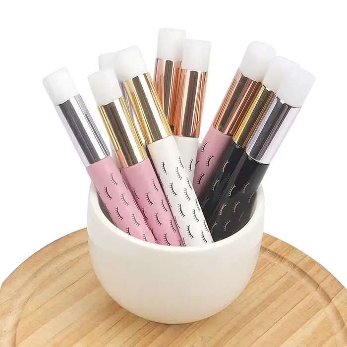 Brosse de nettoyage des cils, shampoing pour Extensions de cils, décoller les pores du nez, dissolva