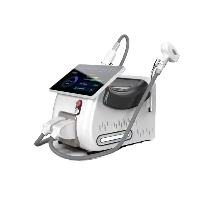 Machine Professionnelle d'Épilation au Laser à Diode 2 en 1, Appareil pour Retirer les Poils, Tatouage, Rajeunir la Peau, Spa, 808nm, Nd Yag