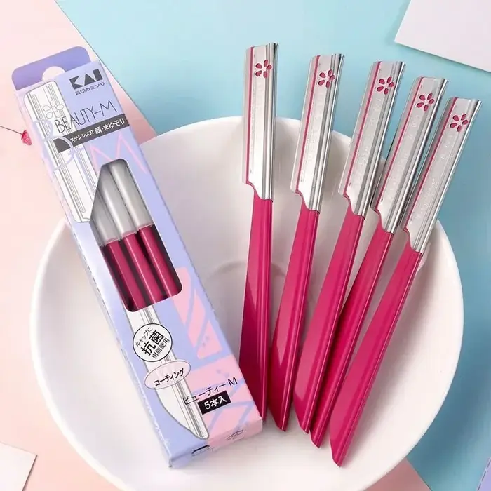 5/10 pièces rasoir pour le visage tondeuse sourcils épilateur ensembles pour femmes maquillage beauté