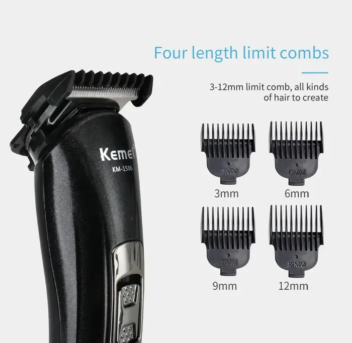 Rasoir électrique Kemei KM-1506 3 en 1