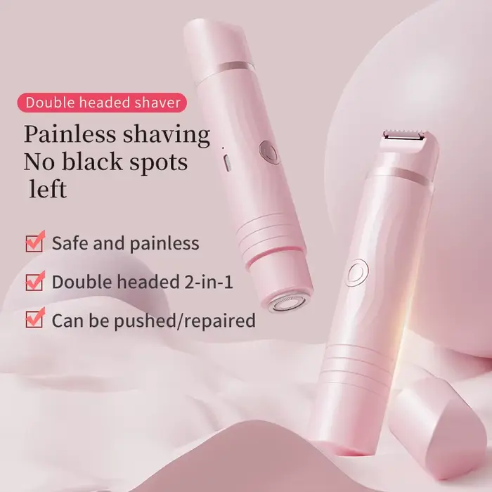 Mini rasoir électrique rechargeable pour femme