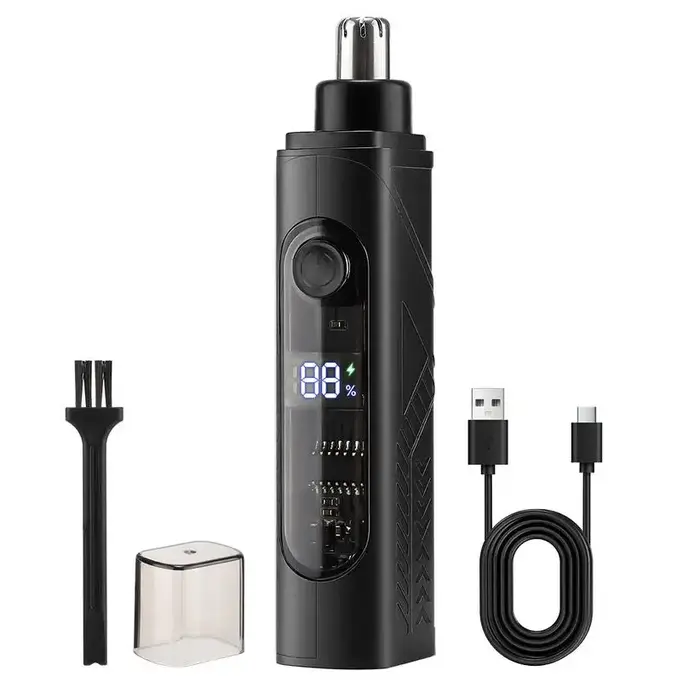 Mini rasoir électrique lavable de voyage, Capsule de chargement de Type c, coupe des poils du nez, f