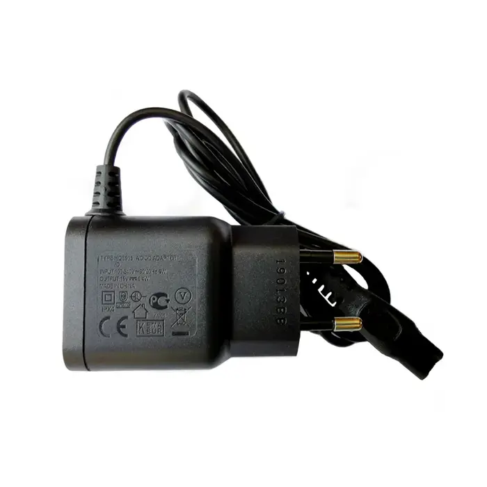 Adaptateur secteur pour rasoir électrique HQ8505 HQ6 HQ7 HQ8 HQ9 AT610 AT920 PT860 RQ360 RQ1050 YS523 YS1107 S5000