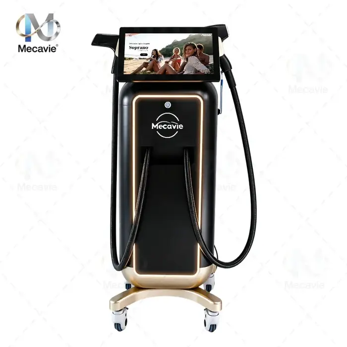 Machine d'épilation laser professionnelle 2-en-1 2026 808nm/755nm/940nm/1064nm : Épilation et élimin