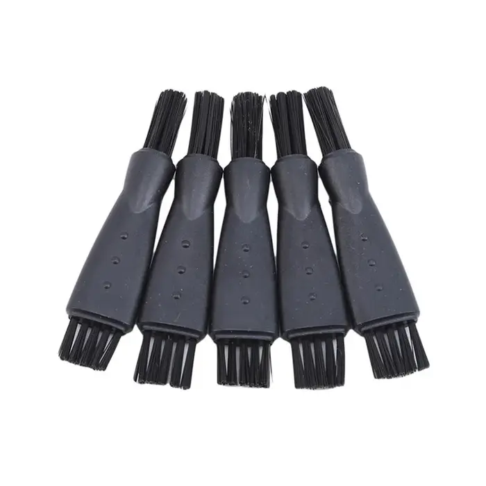 Brosse de nettoyage de rasoir pour hommes, 5 pièces/paquet, tête de rasoir électrique, brosse en pla