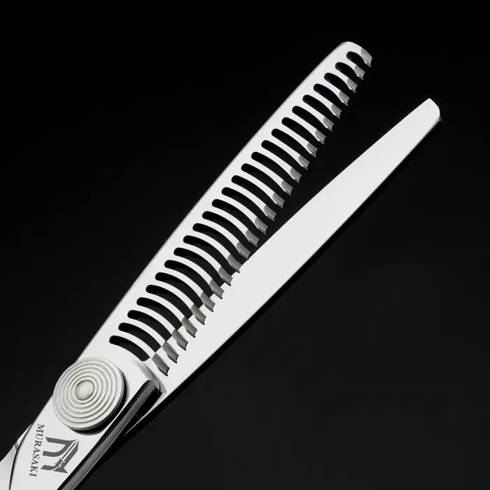 Ciseaux de barbier professionnels de 6.0 pouces, ciseaux amincissants pour cheveux à technologie CNC