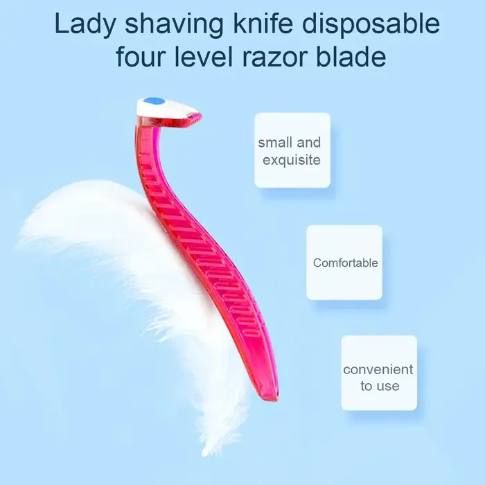 Lot de 5 à 30 rasoirs jetables pour femme