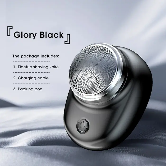 Mini rasoir électrique sans fil Portable professionnel pour hommes tondeuse à barbe humide et sèche rasoir USB Rechargeable étanche