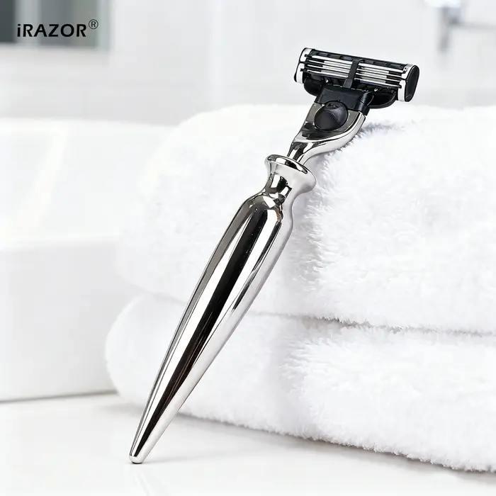 IRAZOR Mach 3 rasoir manuel pour hommes 3 couches lames rapide lisse outil d'épilation sûr pour barb