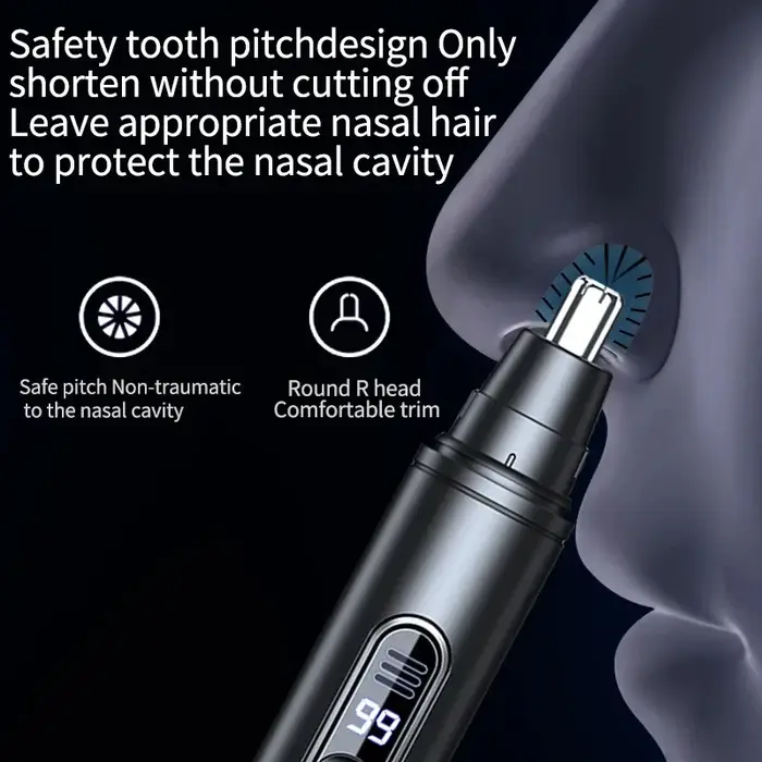 Mini tondeuse à cheveux de poche pour le nez et les oreilles