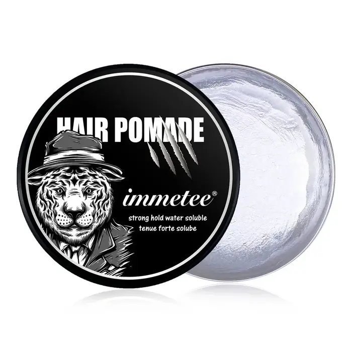 Cire coiffante parfumée pour hommes – Fixation forte, contrôle des bords, volume naturel – À base d'eau, non grasse, anti-frisottis, pour cheveux rebelles