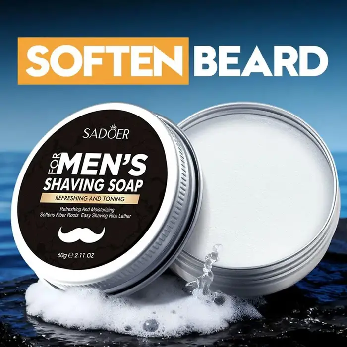 Savon à raser artisanal bio pour homme