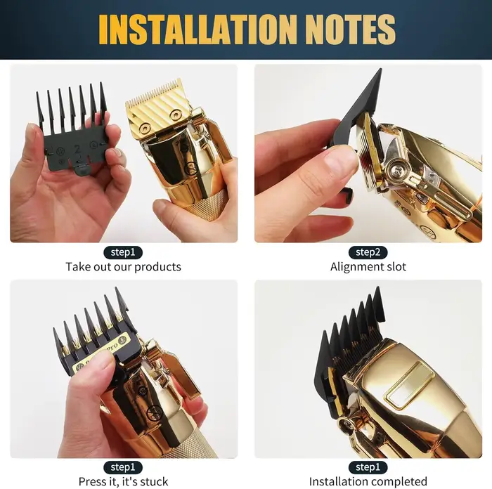 Peigne de protection de Guide de tondeuse Premium