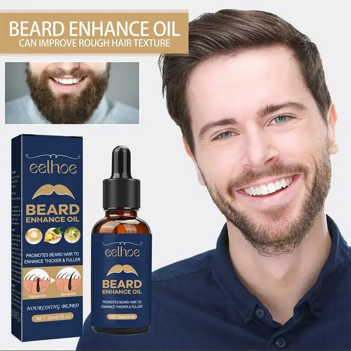 30ml huile de soin de barbe pour hommes croissance