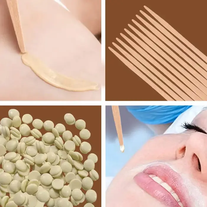Bâtons de cire en bois