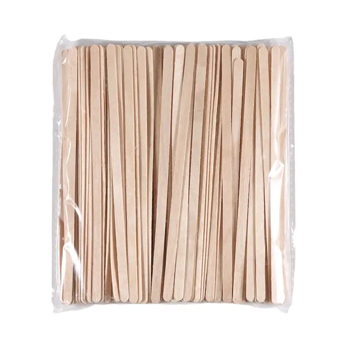 200/600 pièces femme en bois corps épilation bâton cire épilation bâtons jetables pour sourcils visage bois épilation spatule