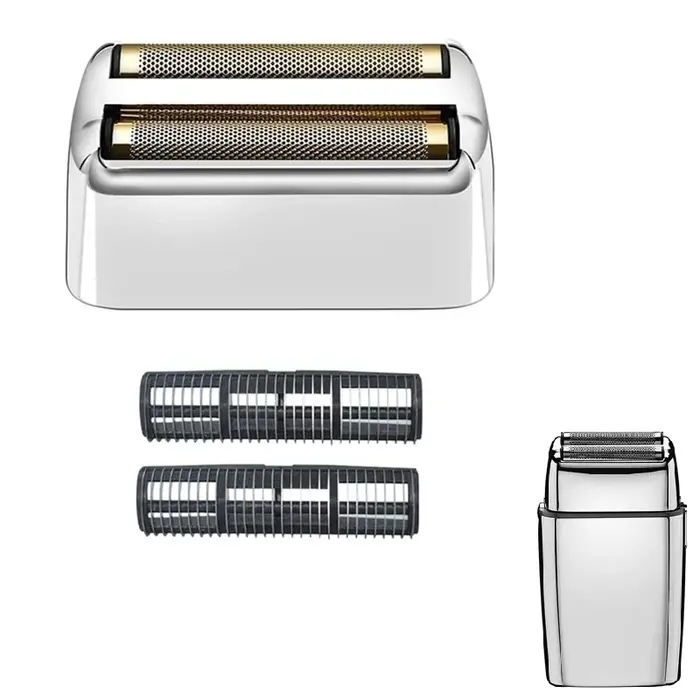 Tête de rechange feuille et lames de coupe compatibles avec BaBylissPRO Double FXFS2 rasoir électrique en métal