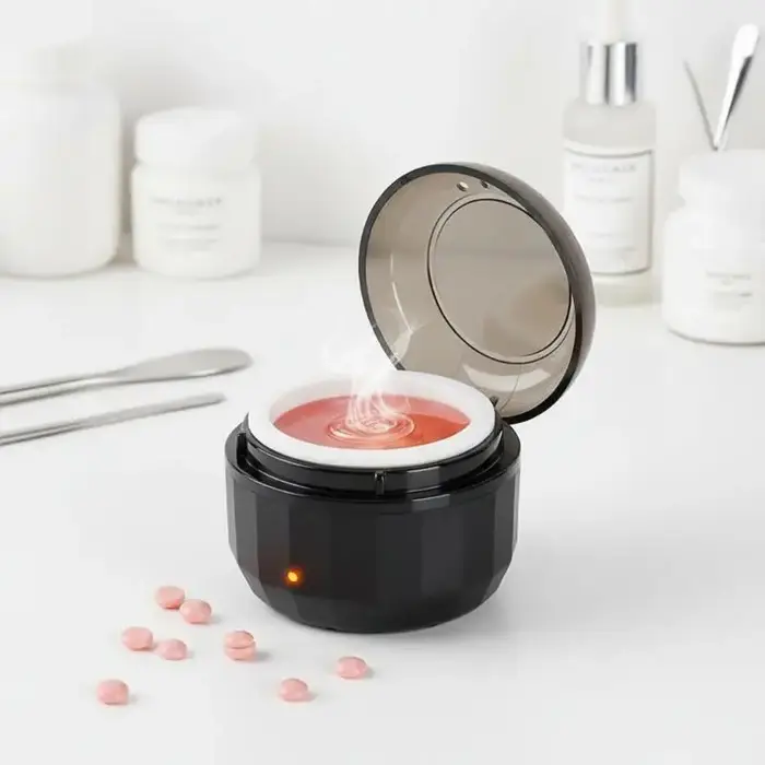 Mini chauffe-cire avec bol en silicone
