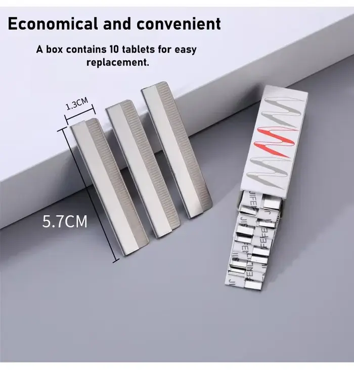 Lame de coupe de sourcils jetable en acier au carbone