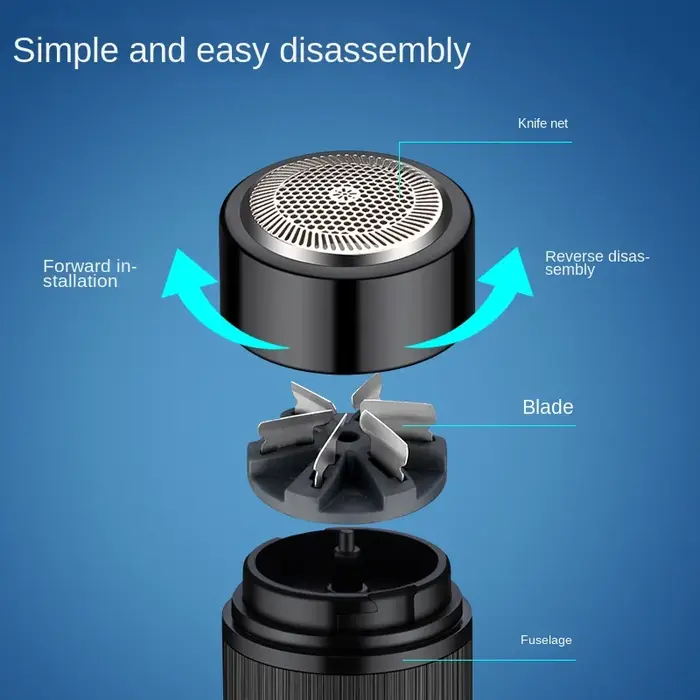 Mini rasoir électrique Portable pour hommes