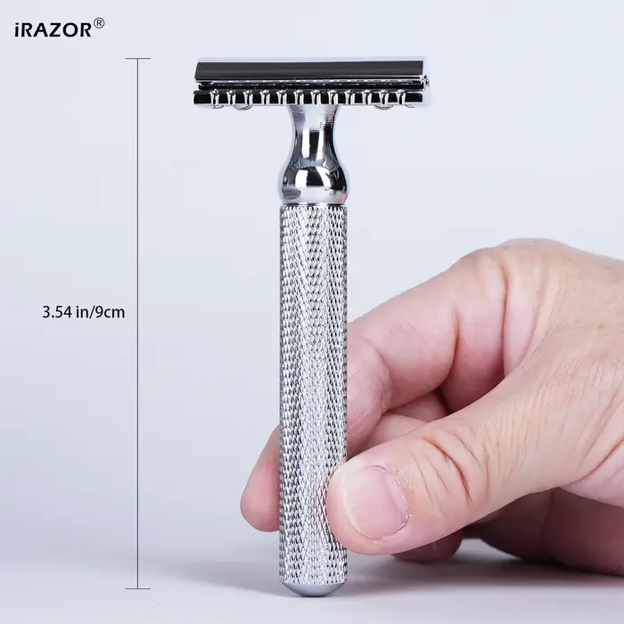 IRAZOR Rasoir de sécurité classique à double tranchant