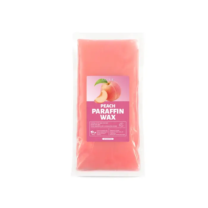 Masque hydratant à la cire pour les mains, pêche, exfoliant, nourrissant, pour la peau, les mains et