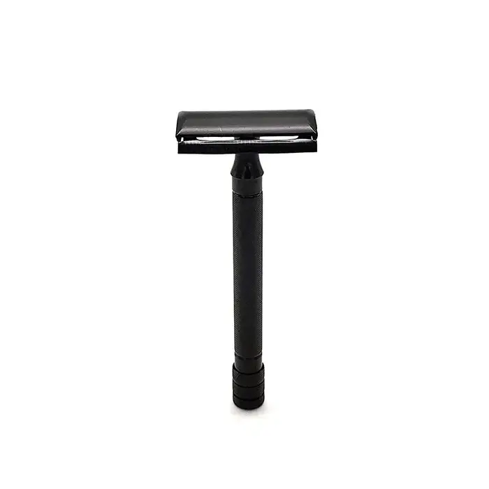 Rasoir classique pour homme, rasage doux, épilation, avec petite brosse, rasoir de sécurité réglable