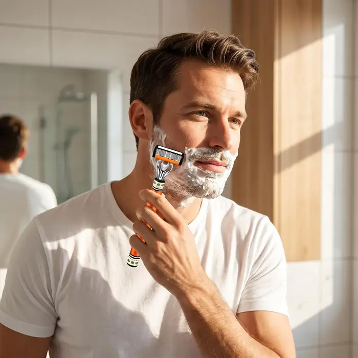 Rasoir de sécurité à six lames 2h48pcs pour hommes et femmes