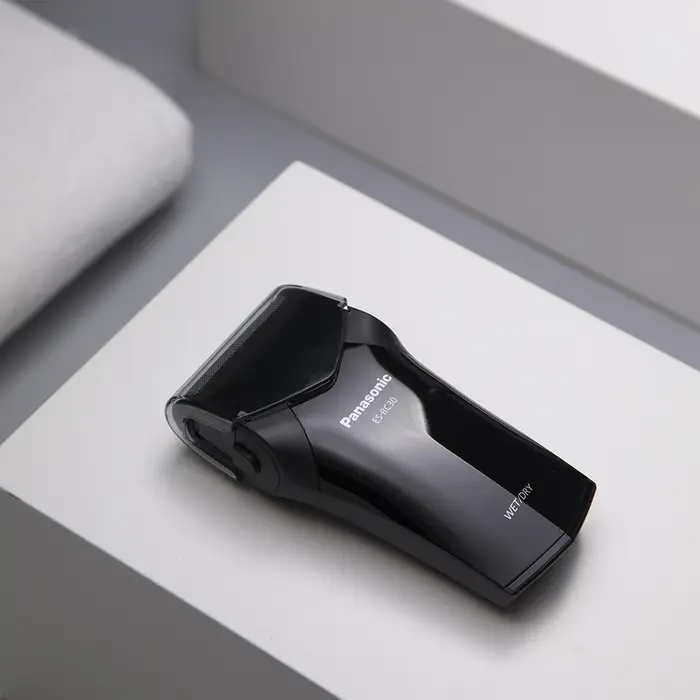 Panasonic rasoir électrique 1 lame rasoir pour hommes rasage tondeuse à barbe Rechargeable IPX7 étan