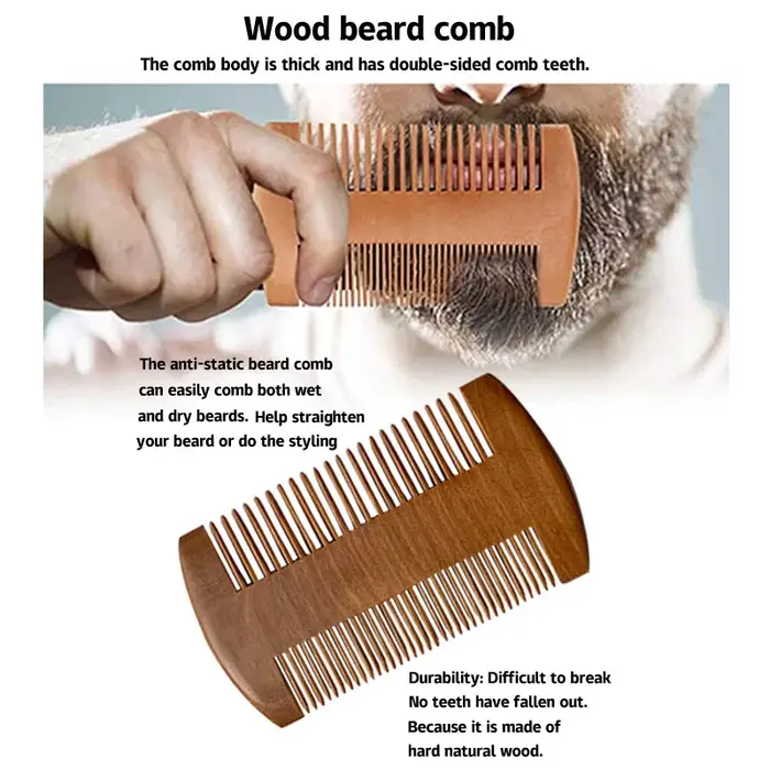 Kit de toilettage de barbe pour homme