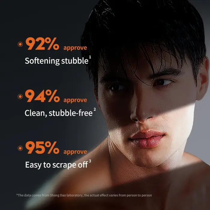 Mousse à raser pour hommes